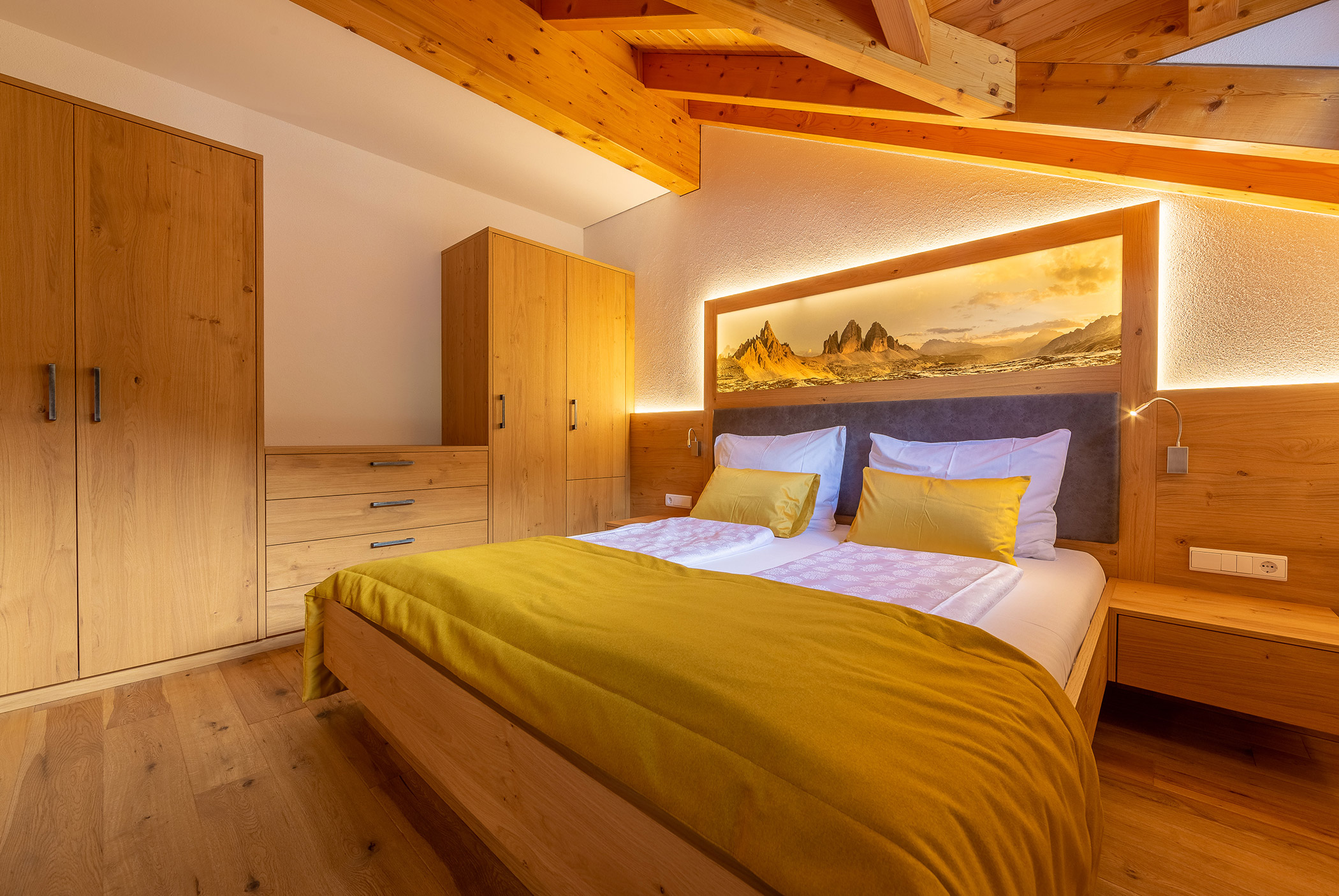 Letto matrimoniale - Appartamento Erde